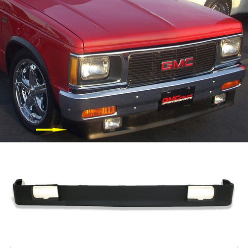 Front Lower Valance For 82-93 Chevy S10/83-94 S10 Blazer w/Fog Light Hole Primed