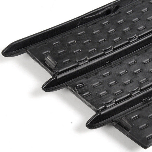 Front Left & Right Side Bumper Cover Grille Insert Black Fit 2013-16 Ford Escape