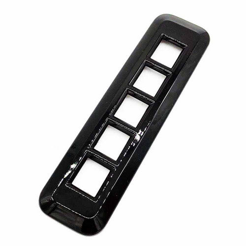 FOR 2015-2019 FORD F-150 GLOSSY BLACK DOOR PILLAR SMART KEY OUTER TRIM COVER KIT