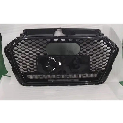 Bumper Grille Fit for 2017-2020 A3 8V S3 Mesh Honeycomb Bumper Grille RS3 Style