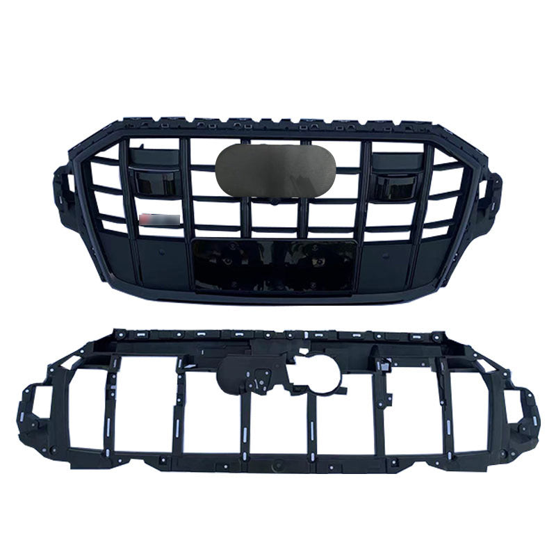 Front bumper Grille Fit for AD Q7 SQ7 2020-2023 Grill Style Bumper Girlle
