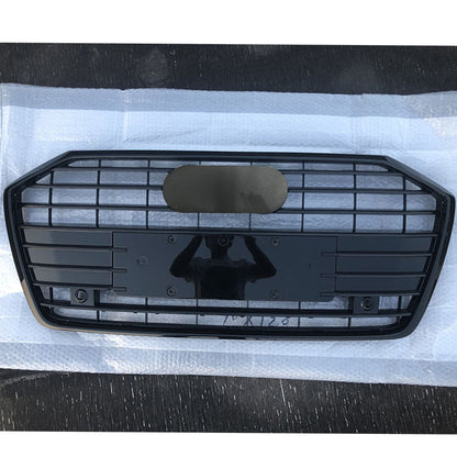Front Bumper Grille Fit for Audi A6 RS6 S6 2019-2024 Front bumper Grill grille Matte Black
