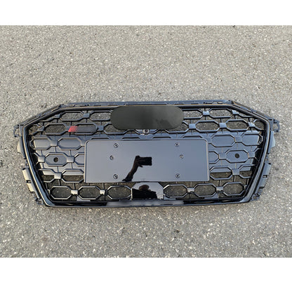 RS3 Style Black Honeycomb Front bumper Grille Fit for A3 S3 2021-2023