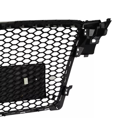 Front Bumper Grille Fit For A D A4 2009-2012 Mesh Honeycomb grille No Emblem