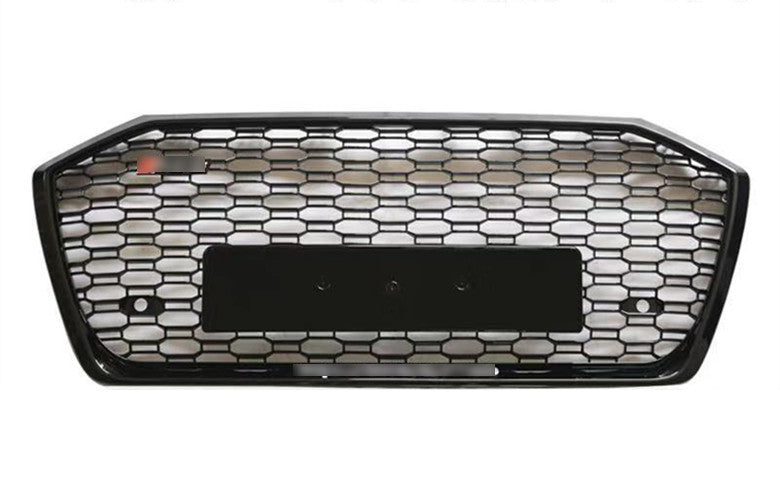 Front Bumper Grille Fit for Audi A6 RS6 S6 2019-2024 Front bumper Mesh Honeycomb grille without Emblem