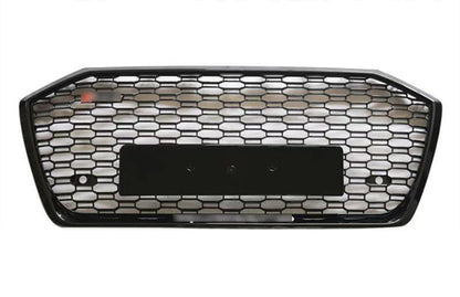 Front Bumper Grille Fit for Audi A6 RS6 S6 2019-2024 Front bumper Mesh Honeycomb grille without Emblem
