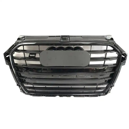 Front Bumper Grille Fit for A1 S1 2011-2015 Update to RS1 Grill Bumper Grille Gloss Black