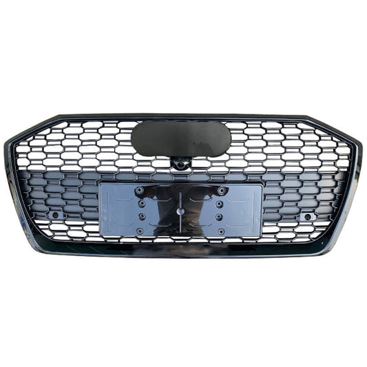 Front Bumper Grille Fit for Audi A6 RS6 S6 2019-2024 Front bumper Mesh Honeycomb grille