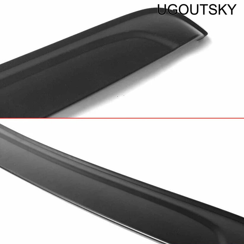 UGOUTSKY Air flow spoilersFor 2008-2023 Dodge Challenger Rear Window Roof Spoiler Wing Unpainted Black PP