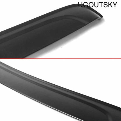 UGOUTSKY Air flow spoilersFor 2008-2023 Dodge Challenger Rear Window Roof Spoiler Wing Unpainted Black PP