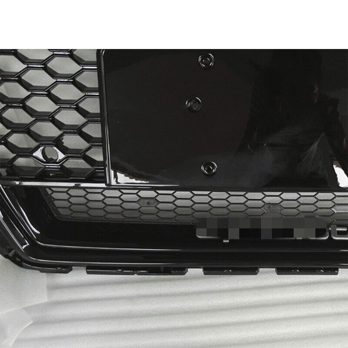 Bumper Grille Fit for 2017-2020 A3 8V S3 Mesh Honeycomb Bumper Grille RS3 Style