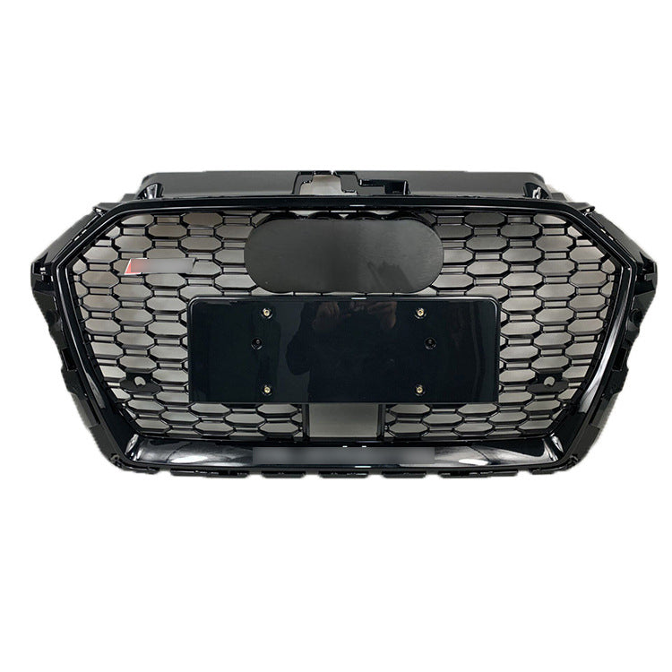 ACC Style Bumper Grille Fit for 2017-2020 A3 8V S3 Mesh Honeycomb Front Bumper Grille