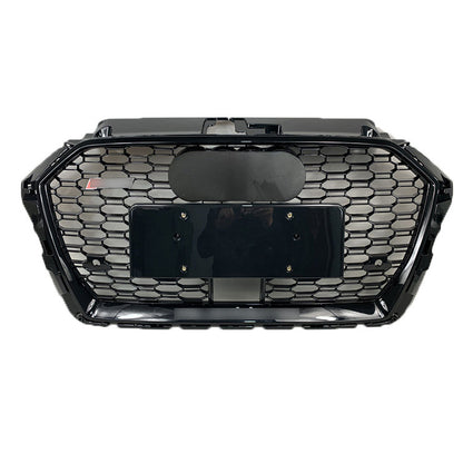 ACC Style Bumper Grille Fit for 2017-2020 A3 8V S3 Mesh Honeycomb Front Bumper Grille