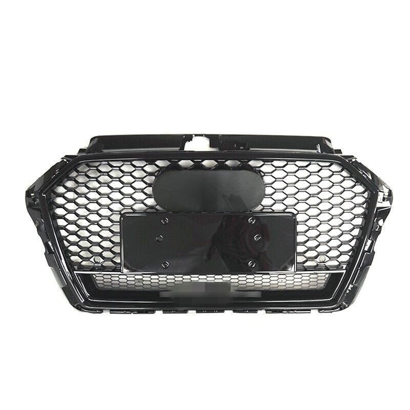 Bumper Grille Fit for 2017-2020 A3 8V S3 Mesh Honeycomb Bumper Grille RS3 Style