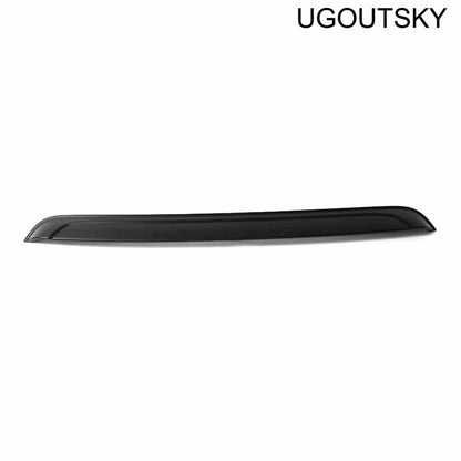 UGOUTSKY Air flow spoilersFor 2008-2023 Dodge Challenger Rear Window Roof Spoiler Wing Unpainted Black PP