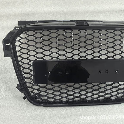 Front Bumper Grille Fit for A1 S1 2016-2018 Update to RS1 Honeycomb Mesh Bumper Grille