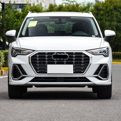 Chrome Bumper Grille Fit for AD Q3 SQ3 2019-2023 Grill Grille Bumper grille
