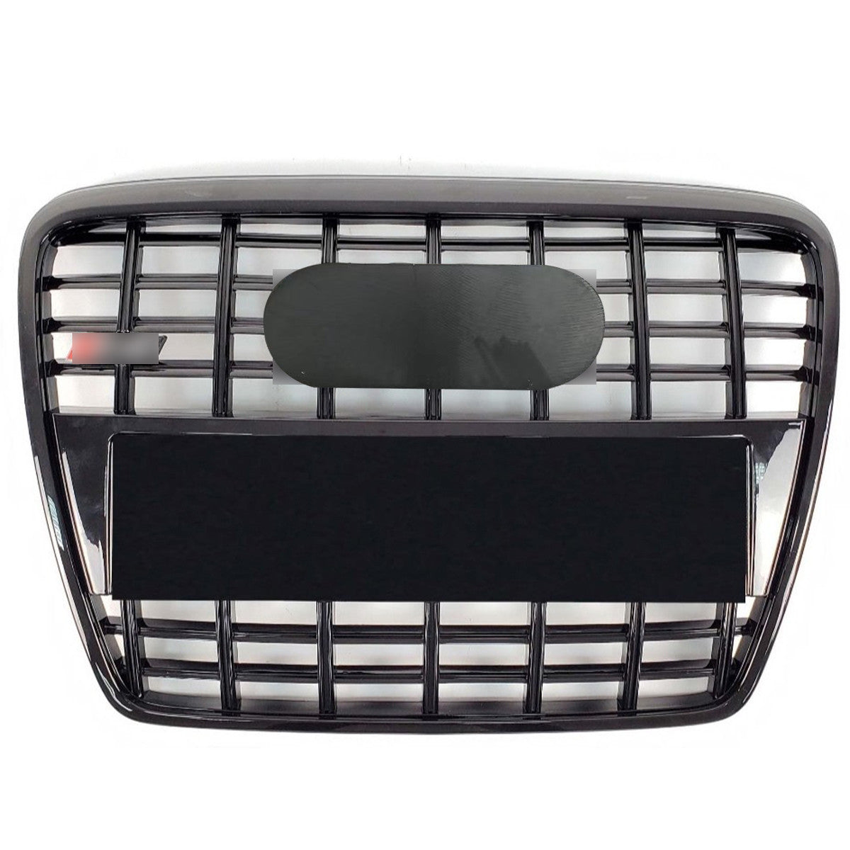 Bumper Grille Fit for A D A6 2005-2011 Grill Grille with Gloss Black Body