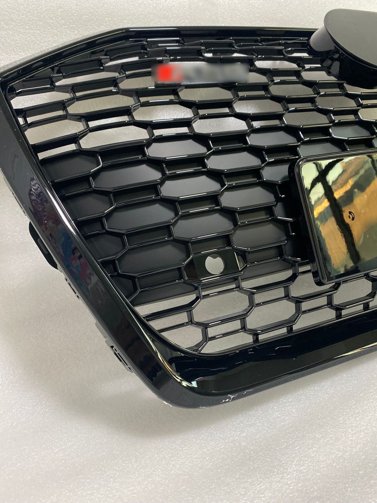 Front Bumper Grille Fit for Audi A6 RS6 S6 2019-2024 Front bumper Mesh Honeycomb grille