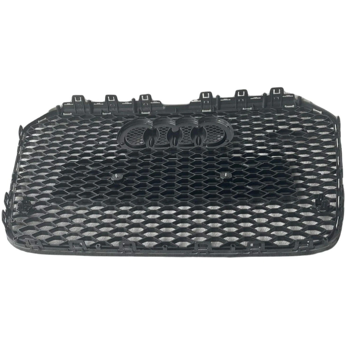 Bumper Grille Fit for A D A6 2005-2011 Honeycomb Grille with Full Gloss Black Body