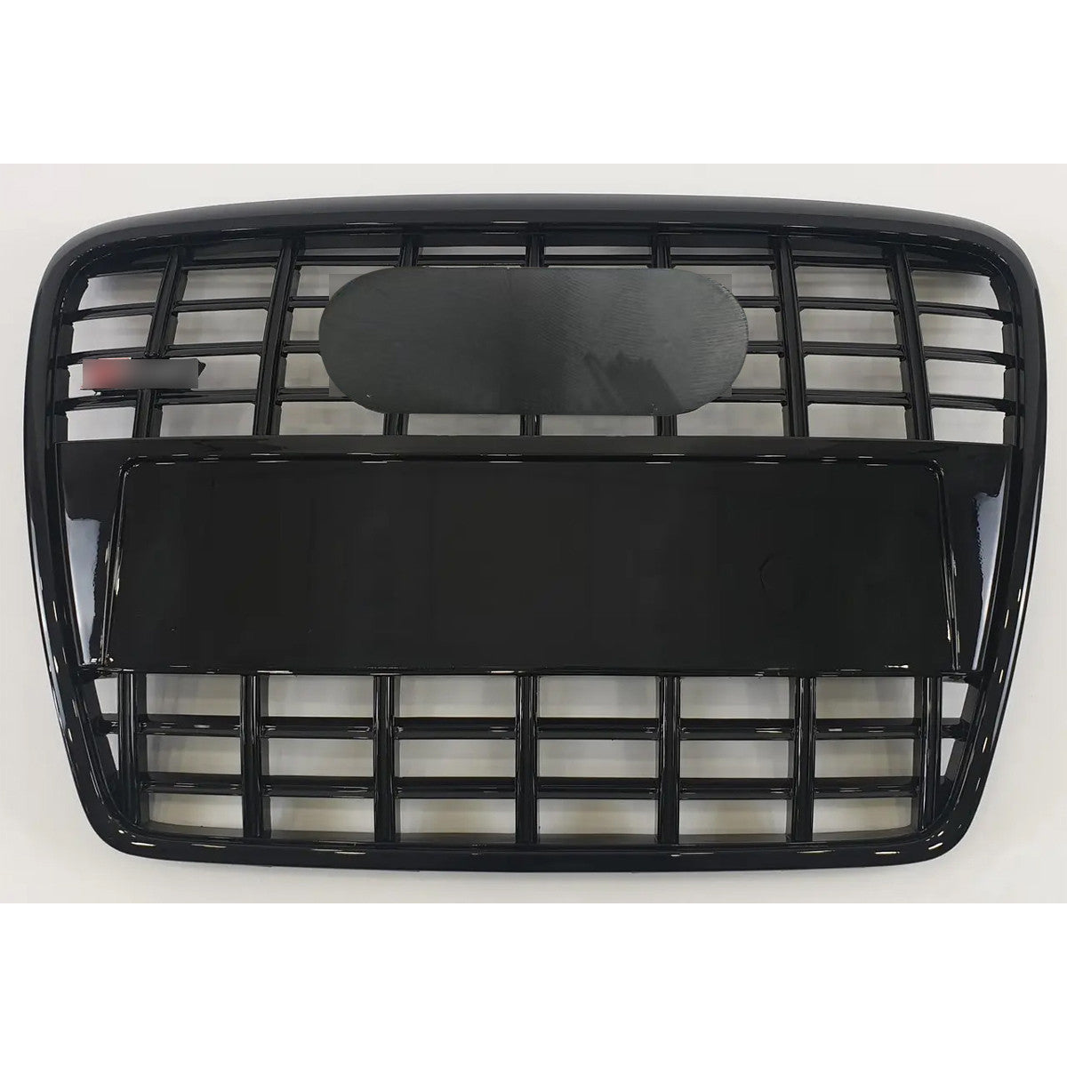 Bumper Grille Fit for A D A6 2005-2011 Grill Grille with Gloss Black Body