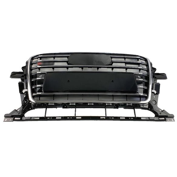 Chrome Bumper Grille Fit for 2013-2017 A D Q5 SQ5 Grill Grille