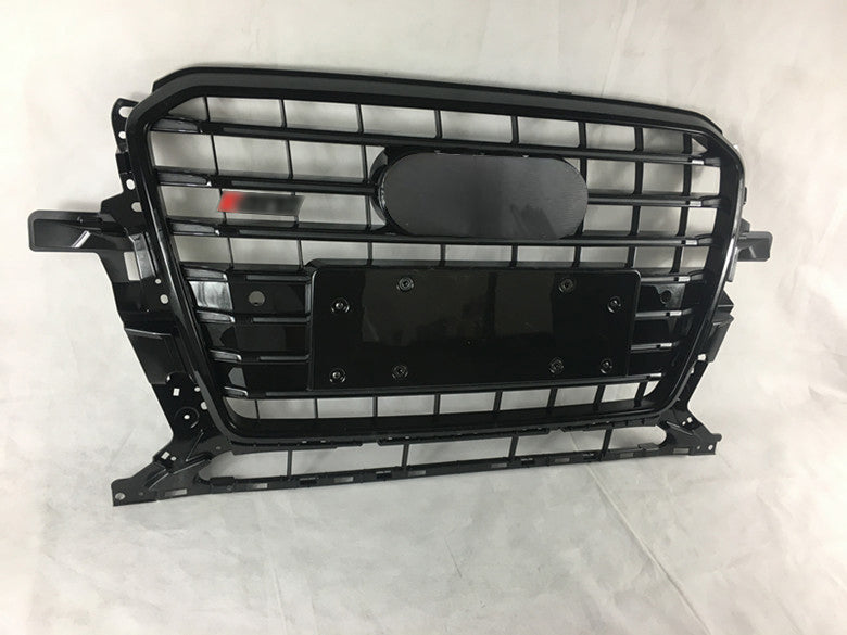 Front Bumper Grille Fit for 2013-2017 A D Q5 SQ5 Grill Grille Gloss Black