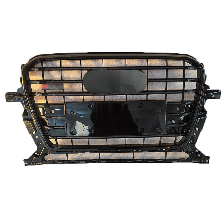 Front Bumper Grille Fit for 2013-2017 A D Q5 SQ5 Grill Grille Gloss Black