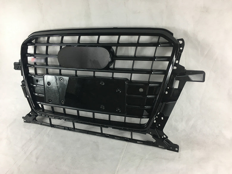 Front Bumper Grille Fit for 2013-2017 A D Q5 SQ5 Grill Grille Gloss Black