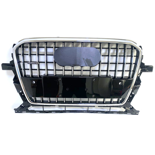 Front Bumper Grille Fit for 2013-2017 A D Q5 SQ5 Grill Grille w/i Radar Hole