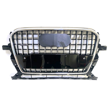 Front Bumper Grille Fit for 2013-2017 A D Q5 SQ5 Grill Grille w/i Radar Hole