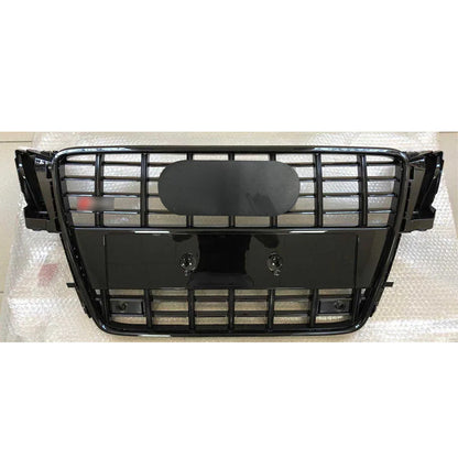 Bumper Grille Fit For A D A4 2009-2012 Grill grille with Matt Black Body