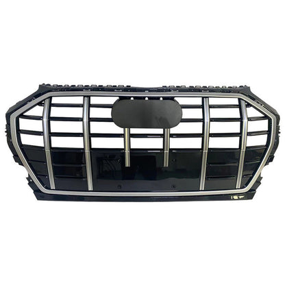 Chrome Bumper Grille Fit for AD Q5 SQ5 B9.5 2021-2022 Grill Style Front Bumper Grille