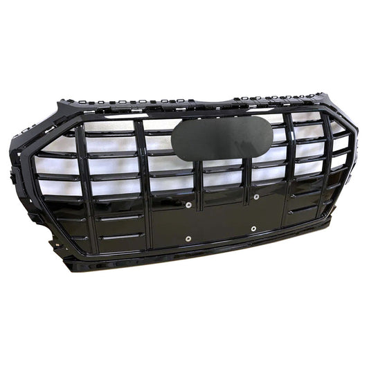 Bumper Grille Fit for AD Q5 SQ5 B9.5 2021-2022 Grill Style Front Bumper Grille Gloss Black