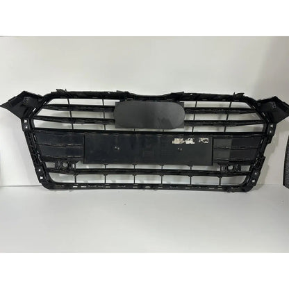 Chrome Bumper Grille Fit for A D A5 2017-2019 Grill Grille with Gloss Black Body