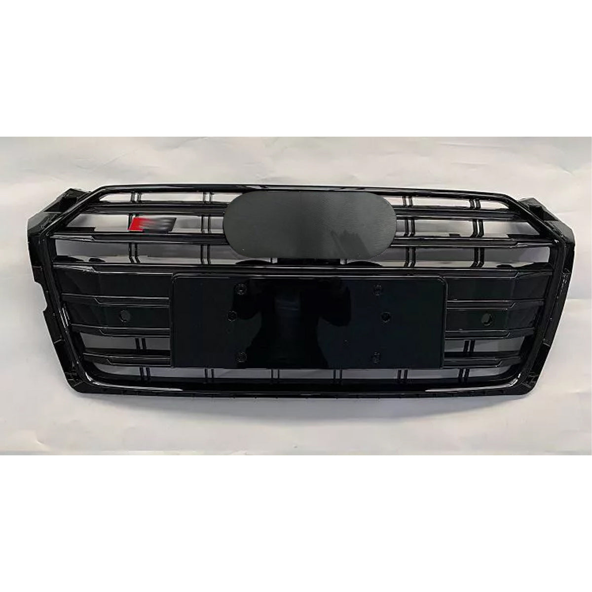 Bumper Grille Fit for A D A5 2017-2019 Grill Grille with Gloss Black Body