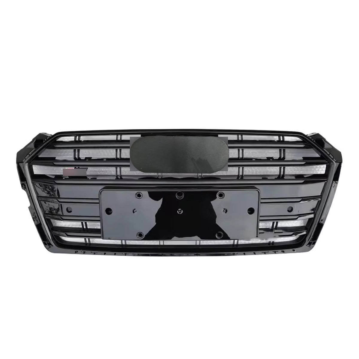 Bumper Grille Fit for A D A5 2017-2019 Grill Grille with Gloss Black Body