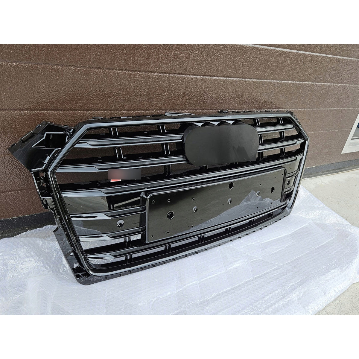 Bumper Grille Fit for A D A5 2017-2019 Grill Grille with Gloss Black Body