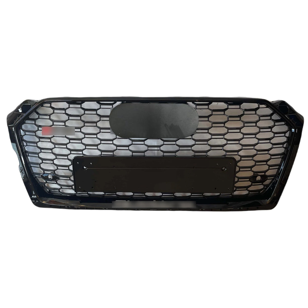 Bumper Grille Fit for A D A5 2017-2019 Honeycomb Grille with Gloss Black Body