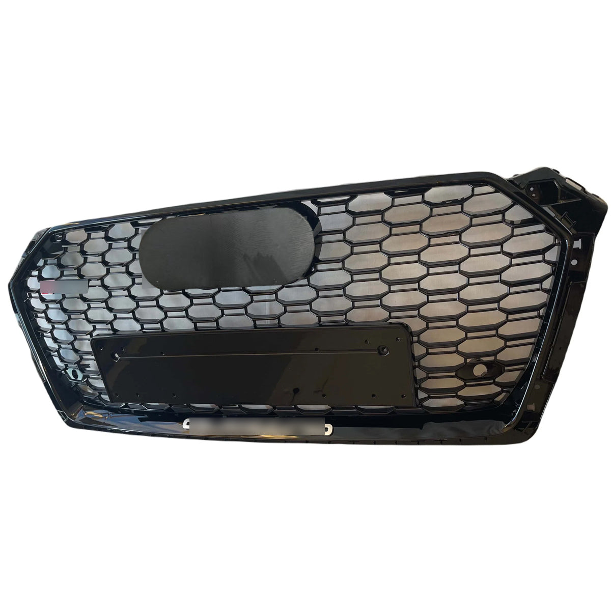 Bumper Grille Fit for A D A5 2017-2019 Honeycomb Grille with Gloss Black Body