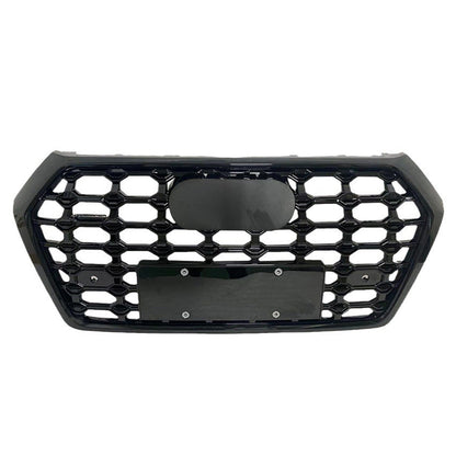 Gloss Black Bumper Grille Fit for AD Q5 RSQ5 2018 2019 2020 Star Style Bumper Grille