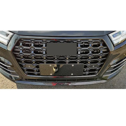 Gloss Black Bumper Grille Fit for AD Q5 RSQ5 2018 2019 2020 Star Style Bumper Grille
