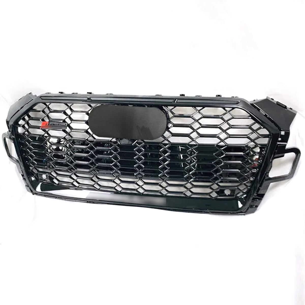 Bumper Grille Fit for A D A5 2020-2024 Honeycomb Grille with Full Gloss Black Body