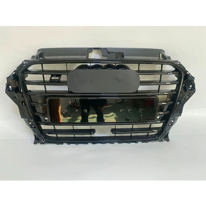 Bumper Grille Fit for 2013-2016 A3 S3 Front Bumper Grill Style Grille