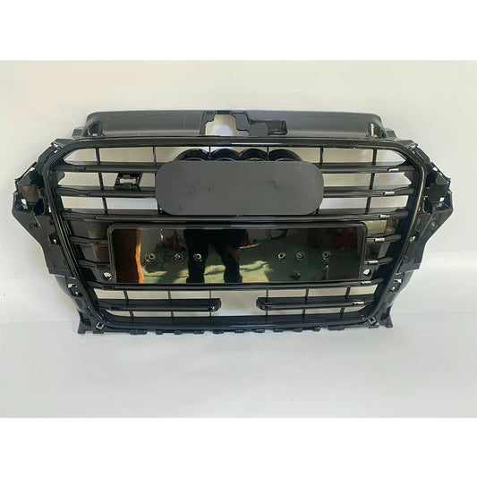 Bumper Grille Fit for 2013-2016 A3 S3 Front Bumper Grill Style Grille
