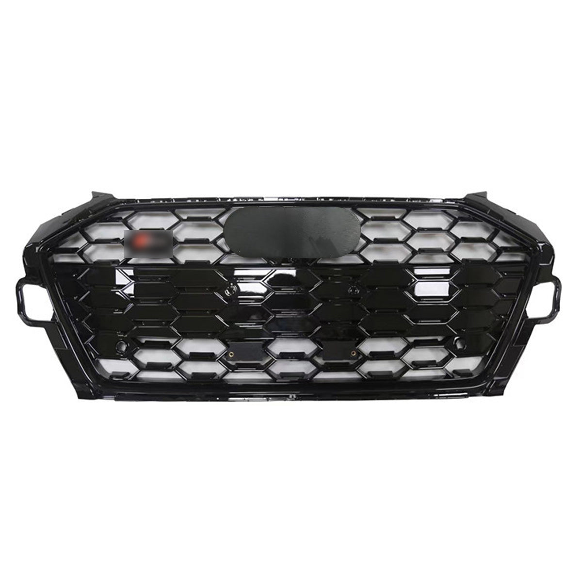 Bumper Grille Fit for A D A4 2020-2024 Honeycomb Grille with Gloss Black Body
