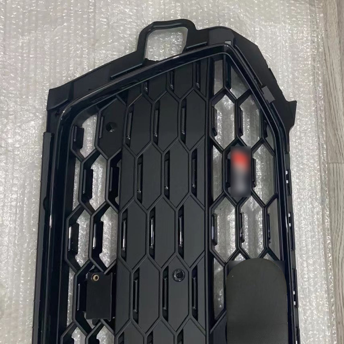 Bumper Grille Fit for A D A4 2020-2024 Honeycomb Grille with Matt Black Body