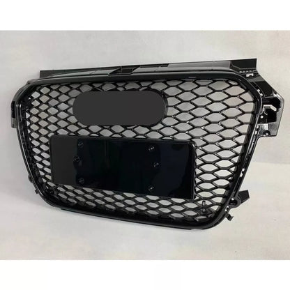 Front Bumper Grille Fit for A1 S1 2016-2018 Update to RS1 Honeycomb Mesh Bumper Grille
