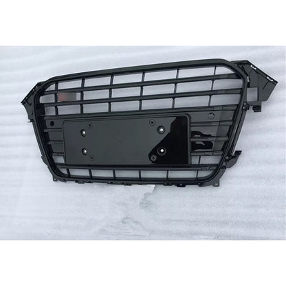 Bumper Grille Fit for A D A4 2013-2016 Grill grille with Gloss Black Body