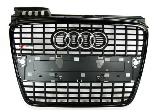 Front Bumper Grille Fit for A4 B7 8E 2005-2008 S Line Front Bumper Grill 8E0853651MVMZ
